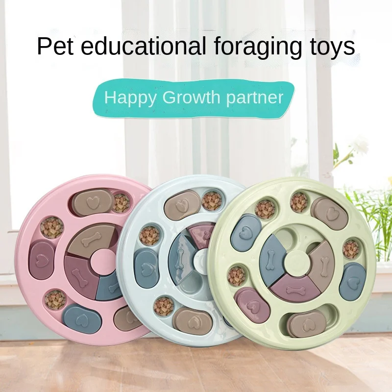 

Dish Bowl Prevent Obesity Pet Dogs Supplies Pet Dog Feeding Food Bowls Puppy Slow down Eating Feeder Toy