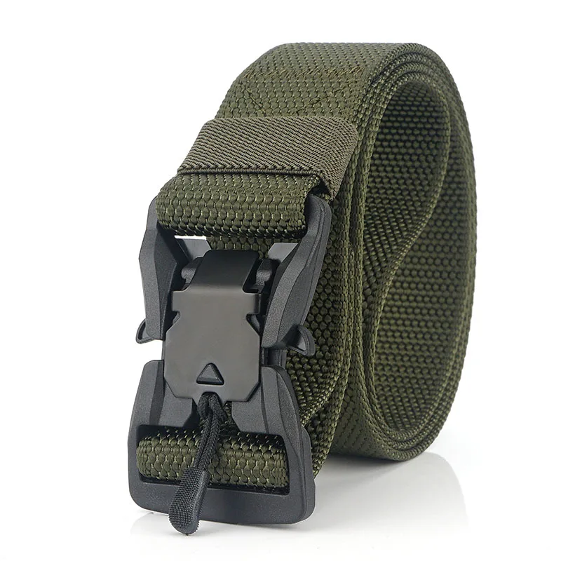 

Tactical Belt, Military Rigger 1.5" Nylon Web Duty Work Belt with Magnetic Quick Release Buckle1