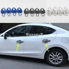 Крышка кузова автомобиля детектор планки ABS хром внешняя дверь чаша палочки лампа рама подлокотник для Mazda6 Mazda 6 Atenza 2017 2018 2019