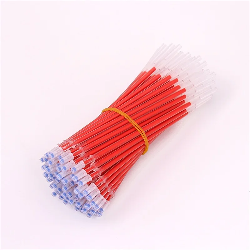 10 шт. тонкая нейтральная чернила гелевая ручка с заправляемым стержнем чернилами