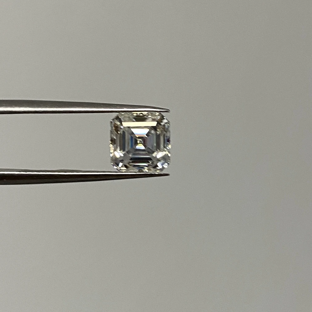 Ашер Форма 6 5*6 5 мм VVS свободные Муассанит алмаз камень синтетический (созданный в