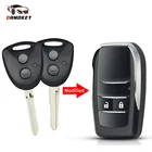 Чехол Dandkey для дистанционного ключа для Toyota Avanza Calya wigo для Daihatsu Xenia Ксения сигра для Perodua Axia обновленный модифицированный чехол для ключа