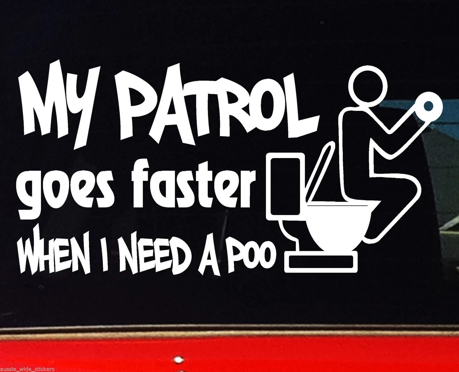 Для PATROL POO offroad 4x4 car wagon забавные наклейки 200 мм|Наклейки на автомобиль| |