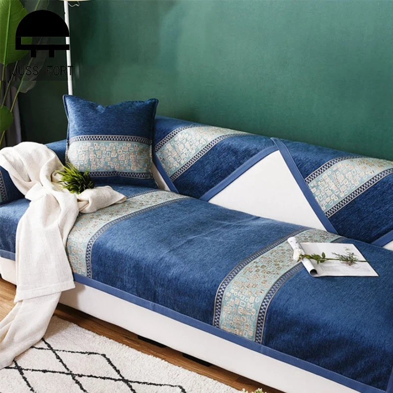 

Dust Sofa Cover Towel Anti-dirty Slip-resistant Couch Cover Sofa Cushions For Living Room Corner Elastic Multifunction Slipcover