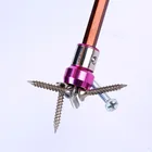 Магнитное кольцо для отвертки, магнитный держатель для бит, магнитное кольцо из сплава для электрической отвертки, антикоррозийный сильный намагничиватель