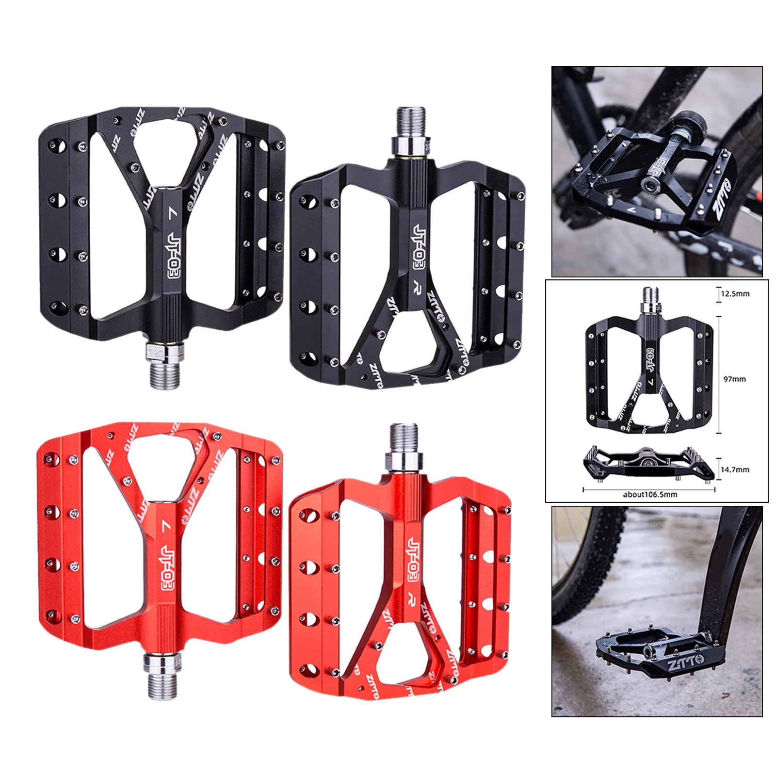 

Подшипник для горного велосипеда, плоская педаль из алюминиевого сплава, легкие 9/16 педалей для горного и дорожного велосипеда, горного вело...