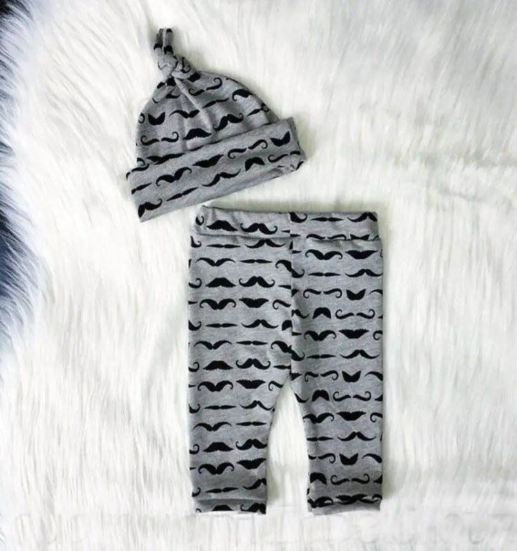 Осенняя одежда для новорожденных мальчиков Топ с длинным рукавом и буквенным