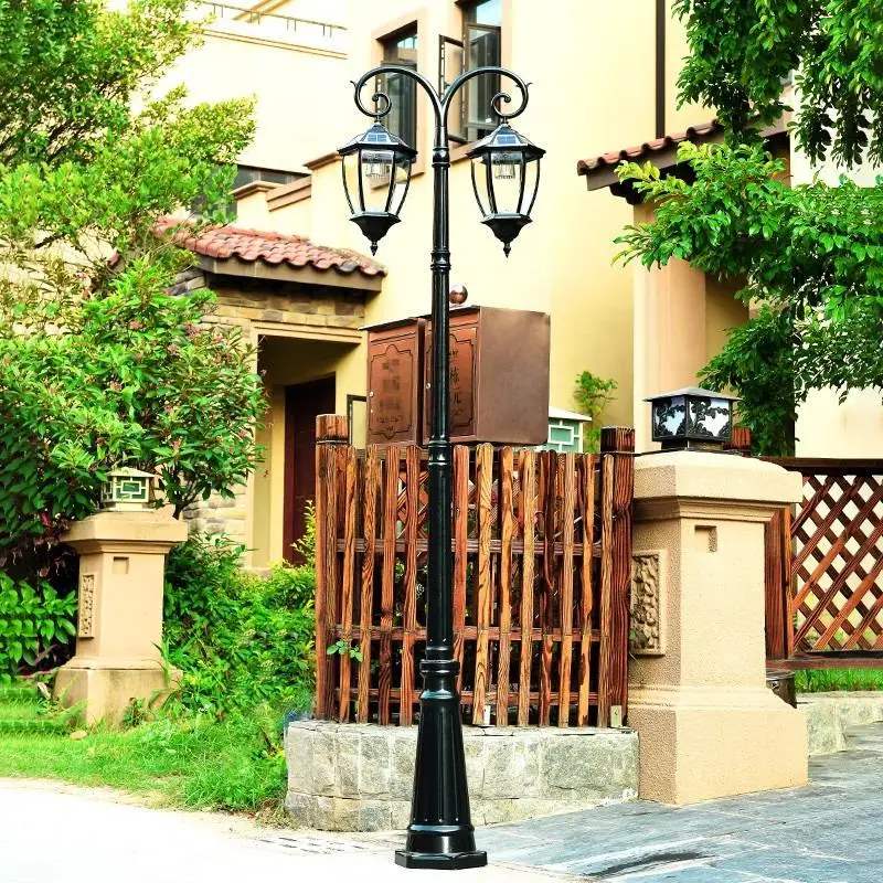 Sokak Lamba Tuinlamp Square Farola наружная лампа солнечная Плаза светодиодный светильник для