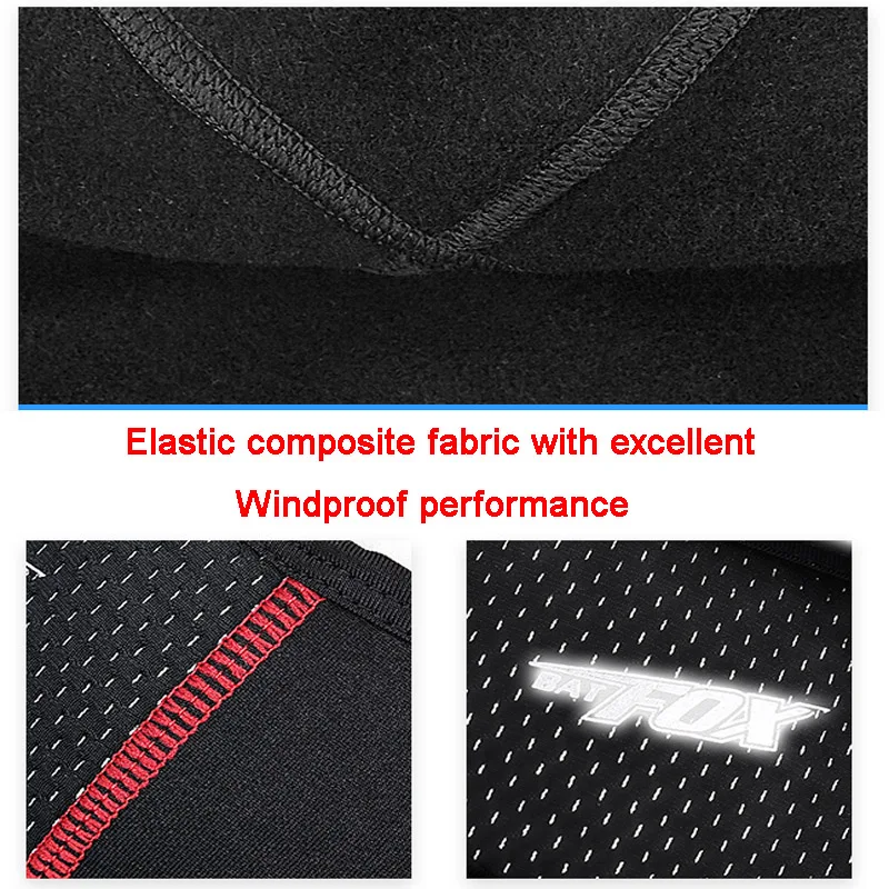 BATFOX Мужская и Женская флисовая велосипедная повязка на голову наушники для бега