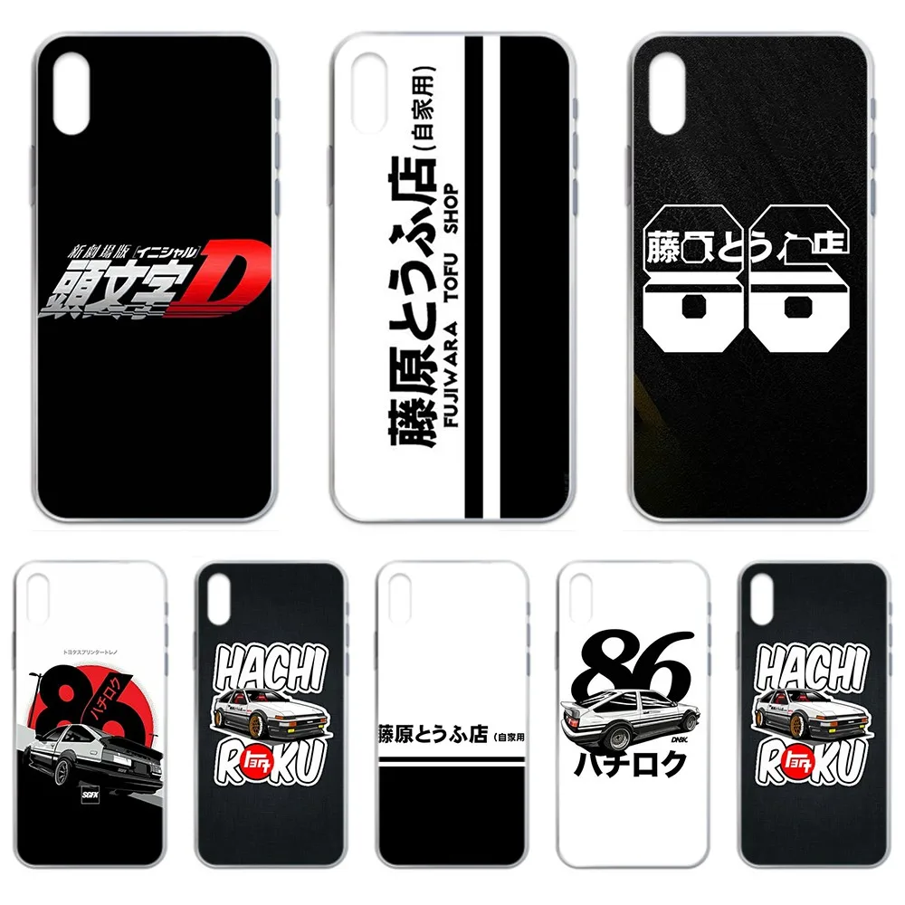 Чехол для телефона Initial D Tau man chi Etui прозрачный чехол iphone 4 4S 5 5C 5S 6 6S PLUS 7 8 X XR XS 11 PRO SE