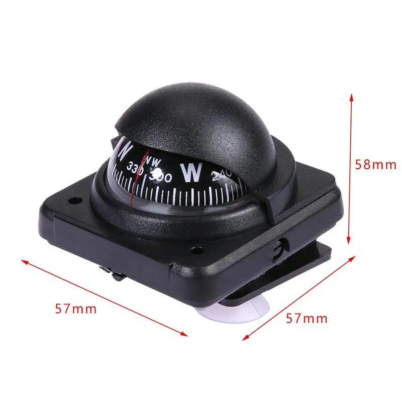 

1 Pcs Multi-Functional Vehicle-Mounted Marine Compass Car With Cup Marine Suction Compass Compass N2J3