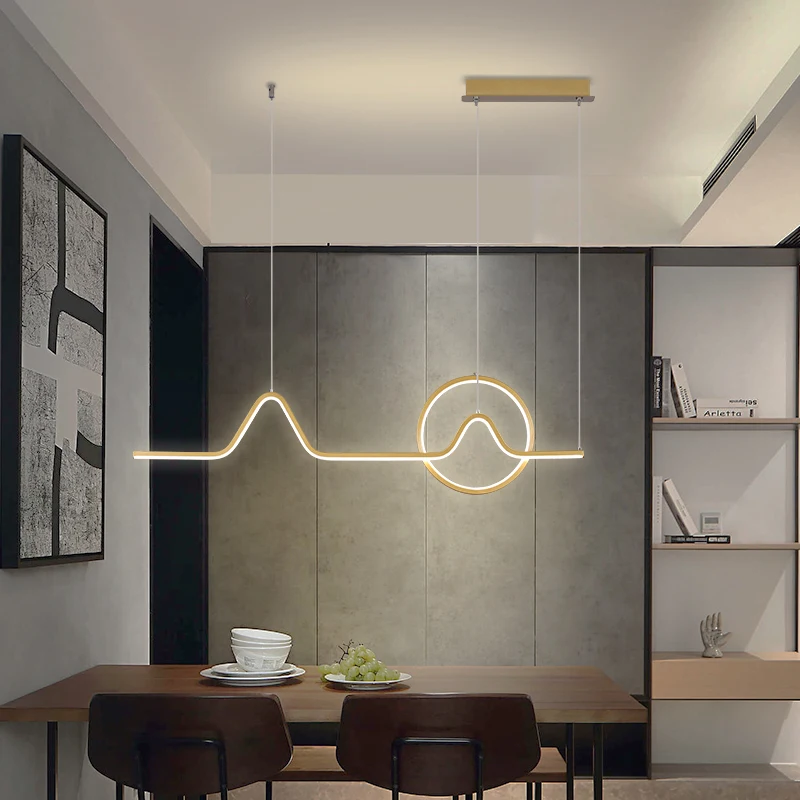 Современный светодиодный простой светильник для люстры современный домашний