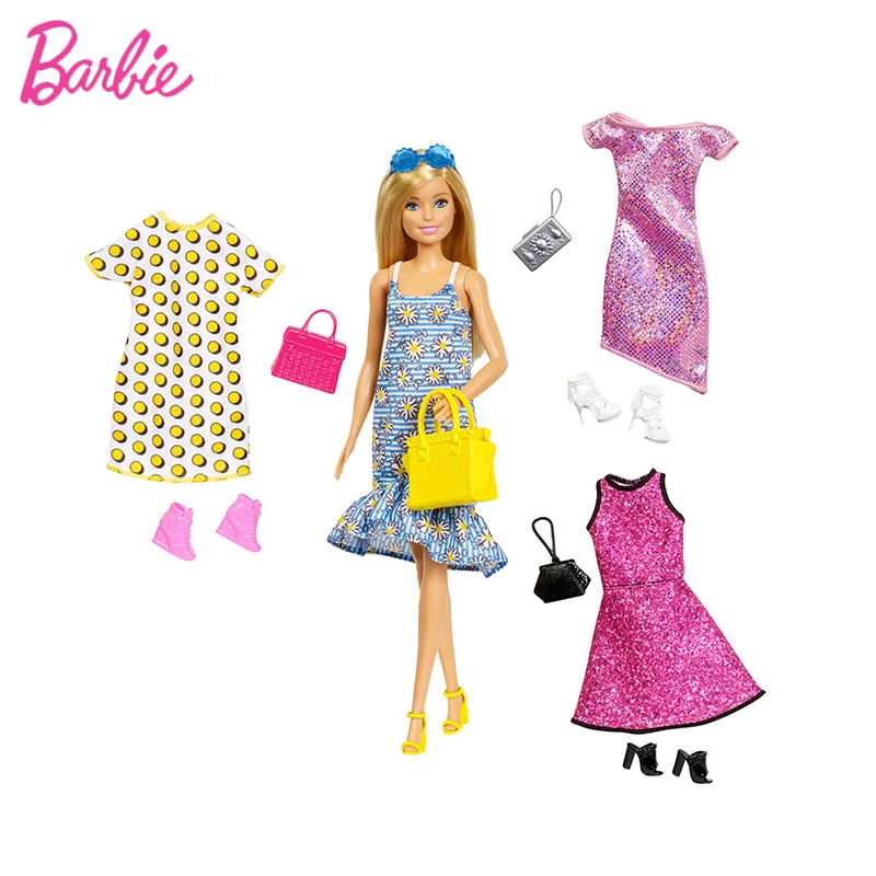 Набор игрушек Барби Подарочная коробка вечерние аксессуары для кукол подходящая