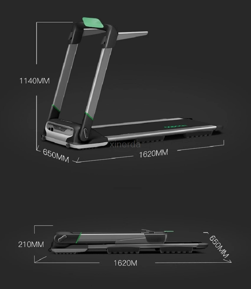 Mini Treadmill C3 Foldable Home Use Ultra-silent Fatigue Reduction Running Fitness Training Equipment | Спорт и развлечения