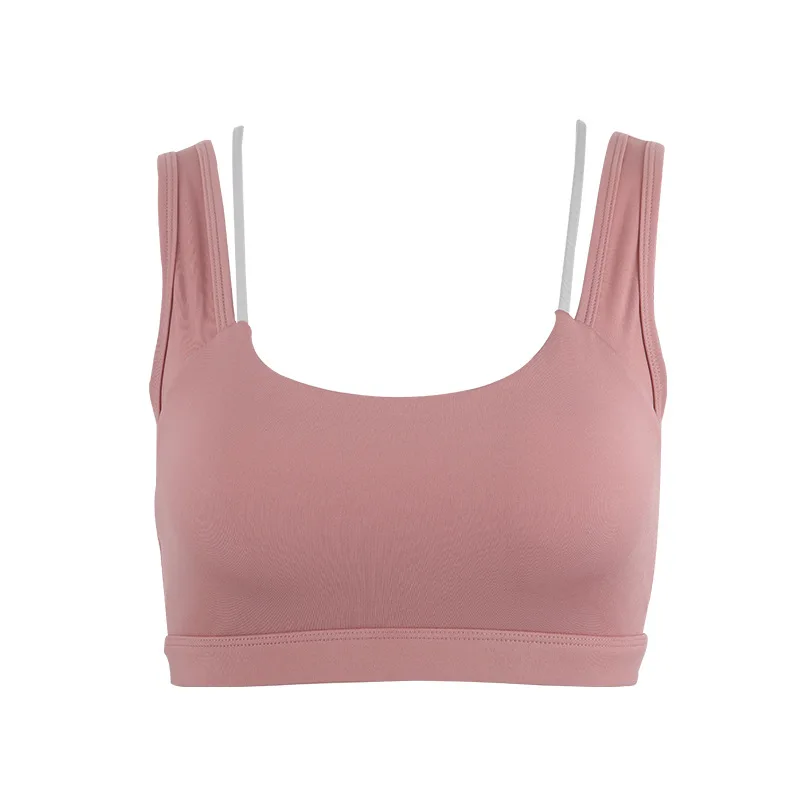 

Autumn New Fitness Running Sports Bra Underwear No Steel Ring Absorption of Sweat Breathable Shockproof Vest Femalelingerie