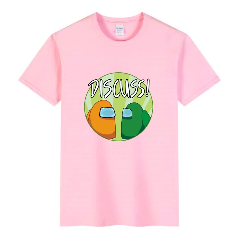 

Summer boys and girls T-shirts between us Themed fashion T-shirts Fun boys and girls clothes Toddler clothes Loose round neck ve