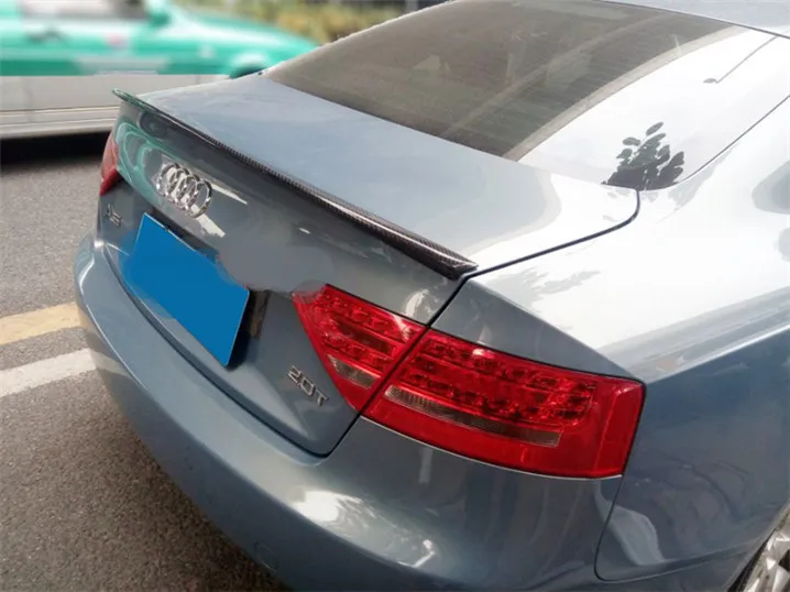 Спойлер для Audi A5 высокое качество АБС углеродное волокно задний спойлер 2012 2015|rear