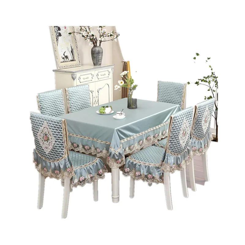 

Jinyu Mantang Dining Chair Set Chair Cover Chair Cushion Backrest Tablecloth Tablecloth