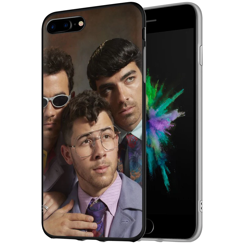 Мягкий силиконовый чехол для телефона EWAU Jonas Brothers iphone 12 Mini X XR XS 11 Pro Max SE 2020 5 5s 6 6s 7 8