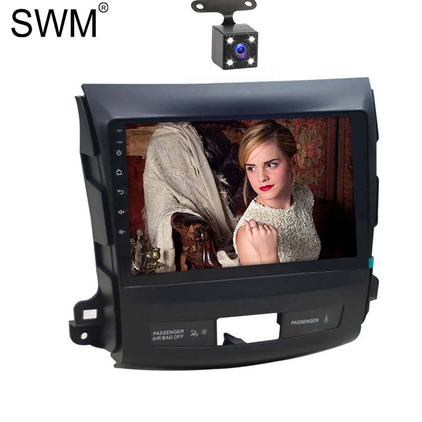 Мультимедийный плеер автомобильное радио gps навигация стерео для Mitsubishi Outlander Para