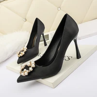 women shoes high heels pointed 2021 new wedding bride bridesmaid shoes party shoes for women thin heels