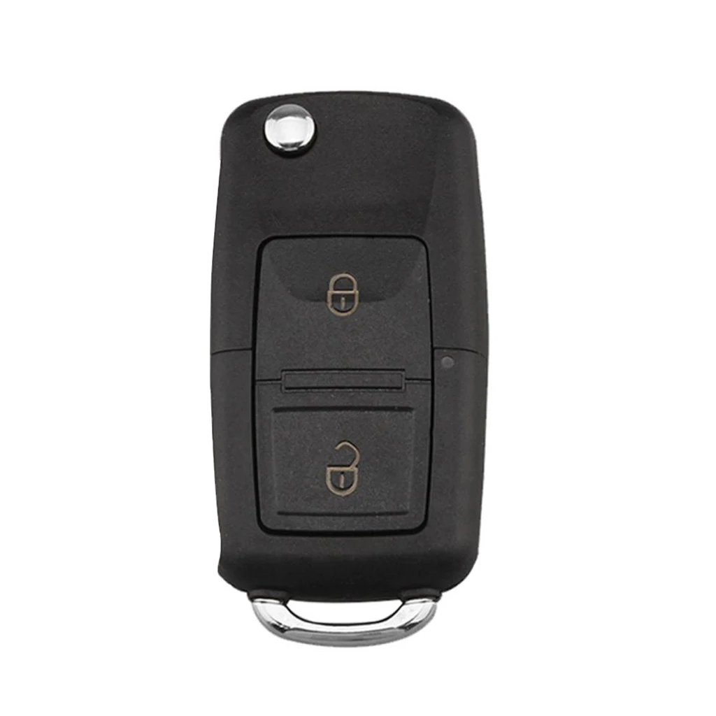 

2 Button Car Remote Key ID48 1J0959753CT Chip + Battery For