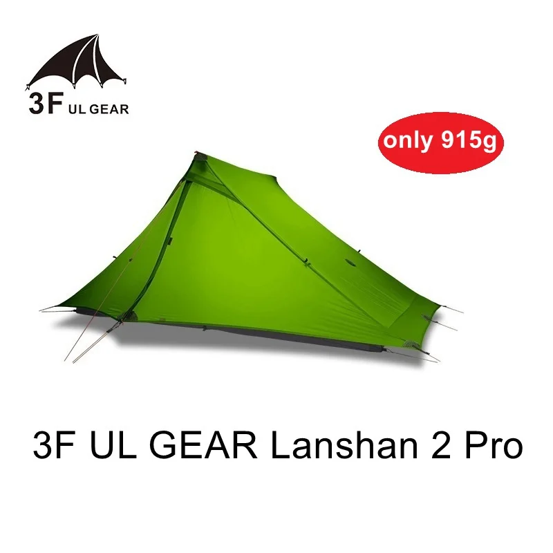 3F UL Gear Lanshan 2 Pro P кемпинговая палатка 3 х сезонная 20D обновленная двухсторонняя с