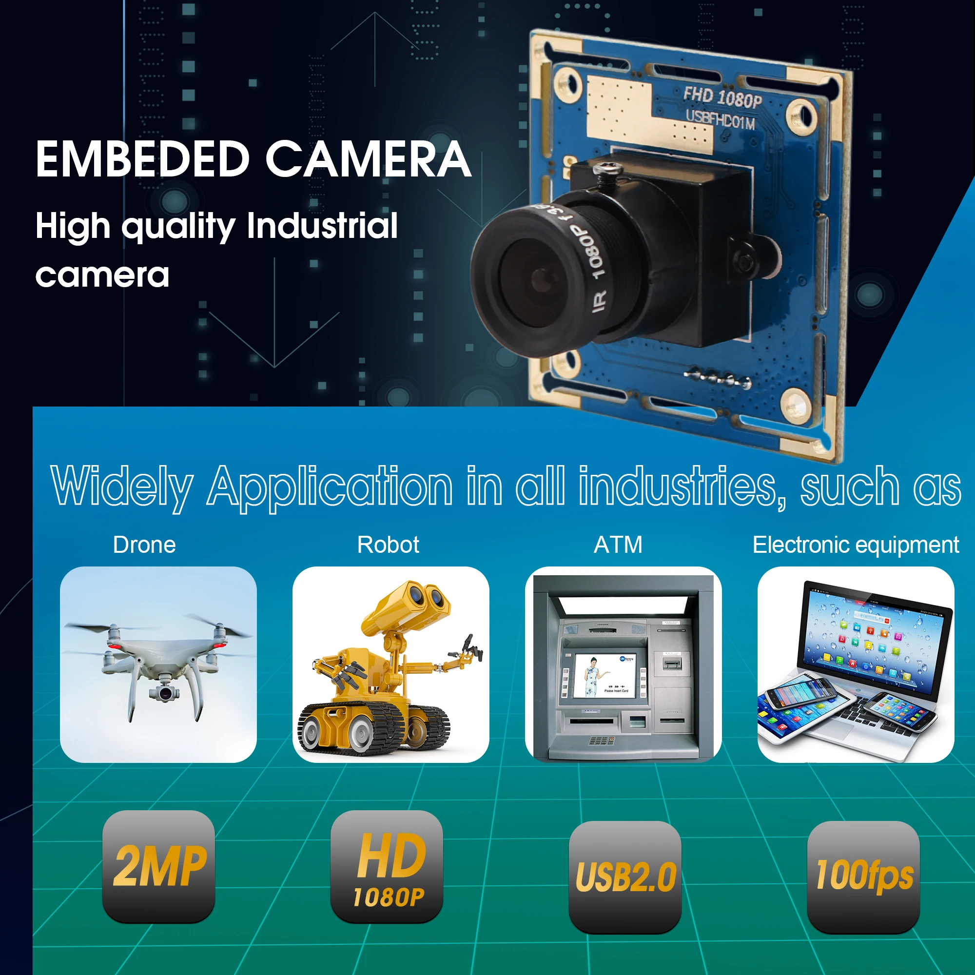 2 0 мегапиксельная full HD 1080P MJPEG CCTV USB плата камера CMOS OV2710 микро pcb UVC для Linux Android Windows