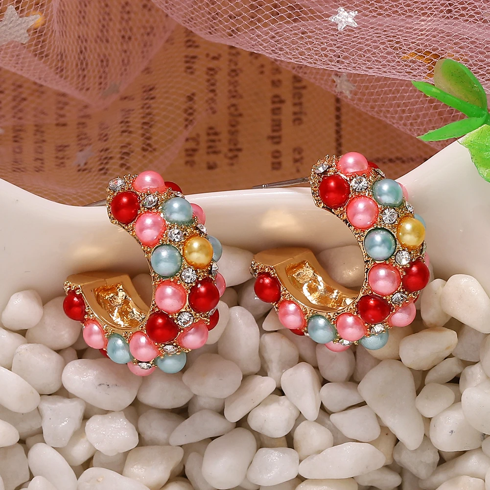 Новинка 2020 богемные серьги-клипсы для женщин свадебные трендовые вечерние