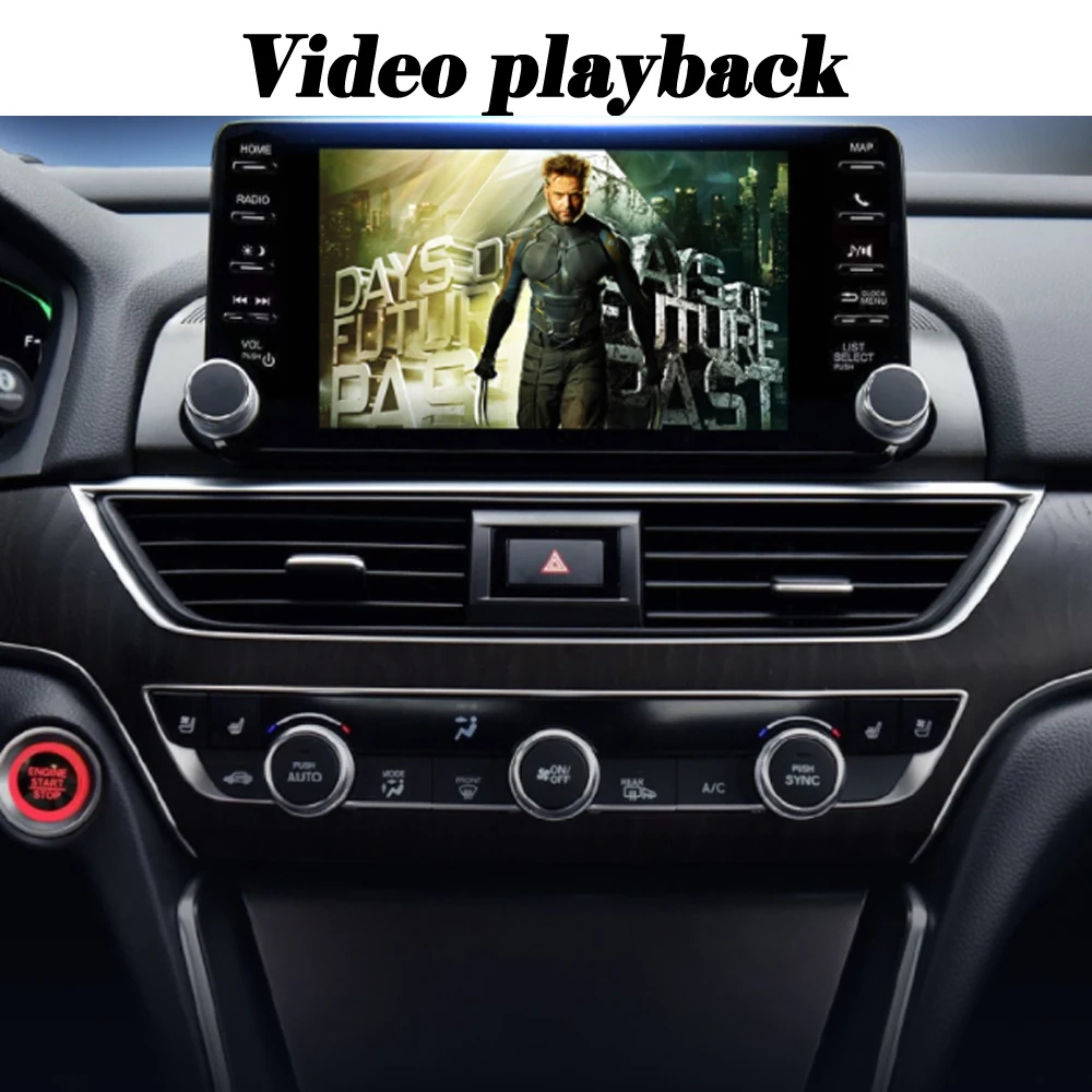 Для Honda Accord Android Авто управление carlife большой экран навигация обновление беспроводной Carplay