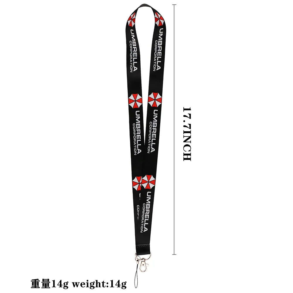 Брелок для ключей UMBRELLA CORPORATION ремешок на шею ID карты держатель телефона с USB