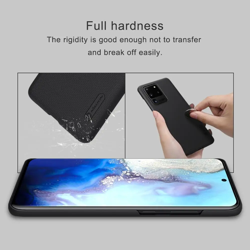 NILLKIN Роскошный чехол для телефона чехлы Samsung Galaxy S20 Ultra Plus + 5G S10 Note 10 Lite Жесткий PC