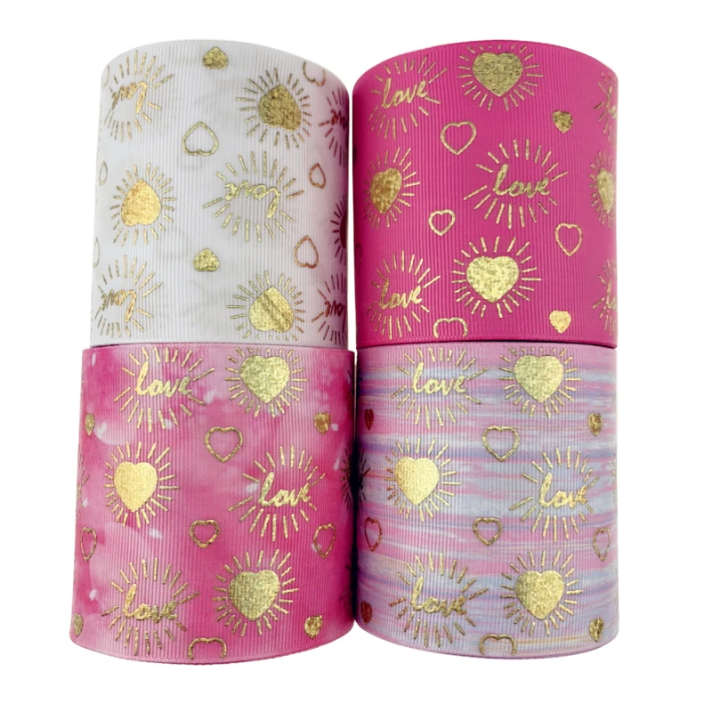 2020 новый дизайн 100 ярдов 75 мм 3 &quotДень Святого Валентина сердце корсажная