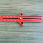 Многофункциональный инструмент для разметки линий, из алюминиевого сплава, линейка; Деревообработка градусов