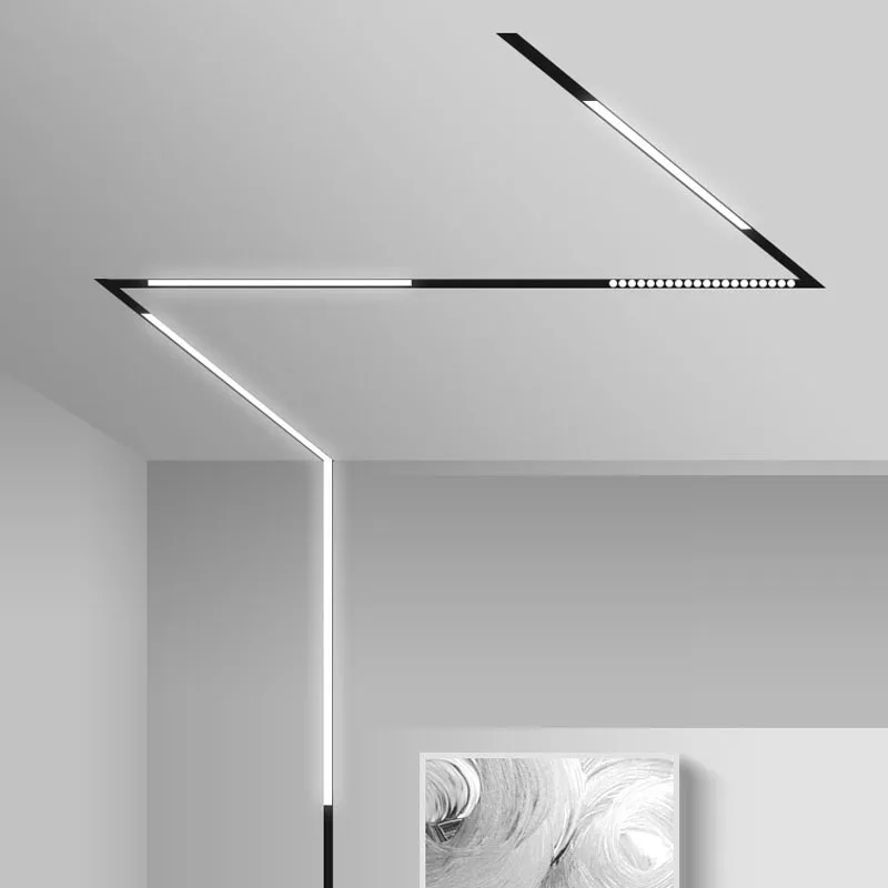 

Magnetic combination lamp 12W 90 120 degree luminaire linear Indoor magnetic led track light for shop store home spot lighting