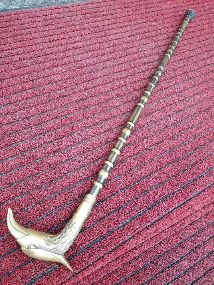 Древние шагающие спортивные палочки тростник Треккинговый бамбуковый шарнирный