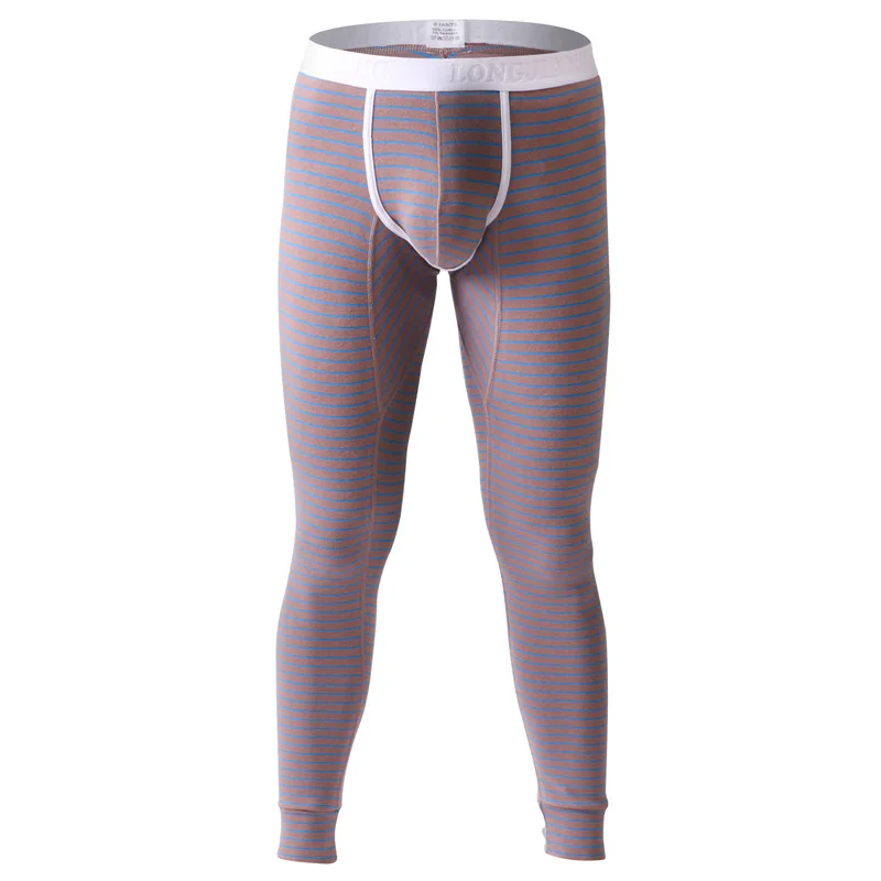 Модная брендовая Хлопковая мужская сексуальная сумка штаны для отдыха теплая