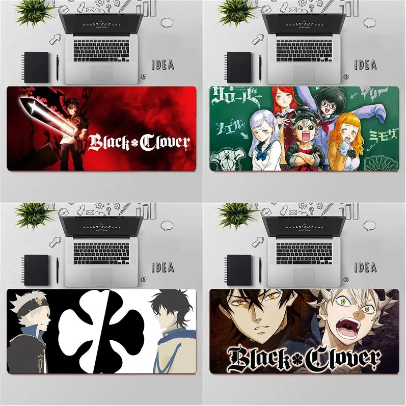 

FHNBLJ Top Quality anime Black Clover Large Mouse pad PC Computer mat Free Shipping Large Mouse Pad Keyboards Mat