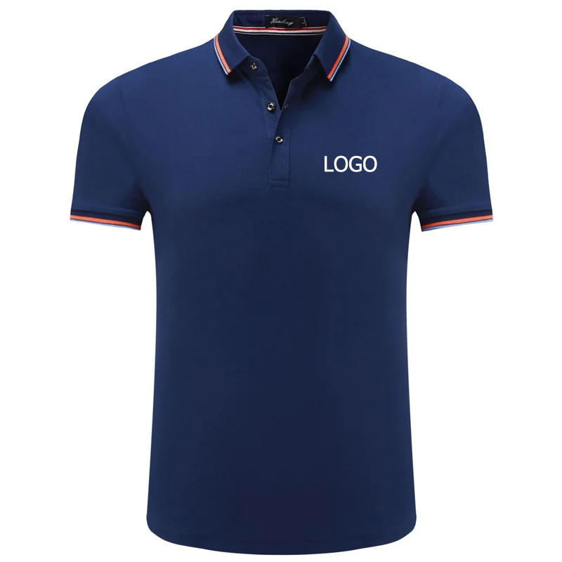 Рубашка поло унисекс под заказ логотип школьная форма рубашка вышивка цифровая