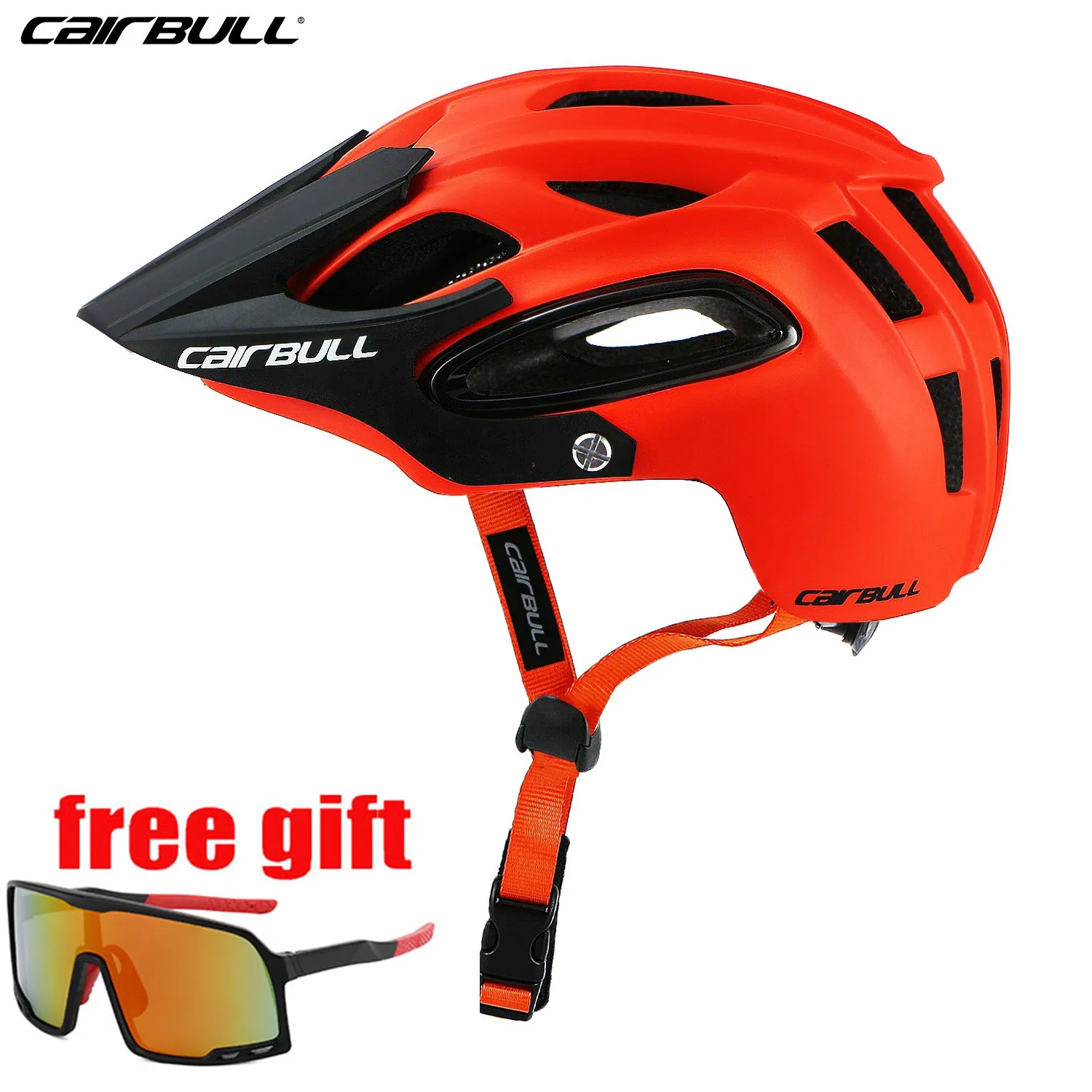 CAIRBULL-Casco de ciclismo todoterreno para hombre y mujer, protección de seguridad para...