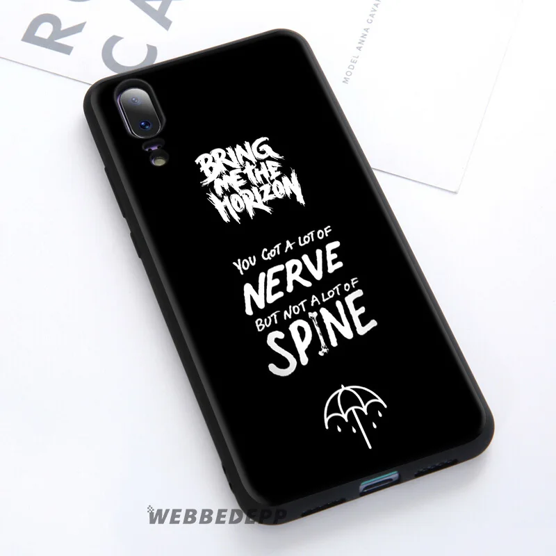 Мягкий чехол Bring Me The Horizon для huawei mate 30 P20 P30 P Smart Z Plus Lite Pro 2018 2019 Honor View 20 9X |