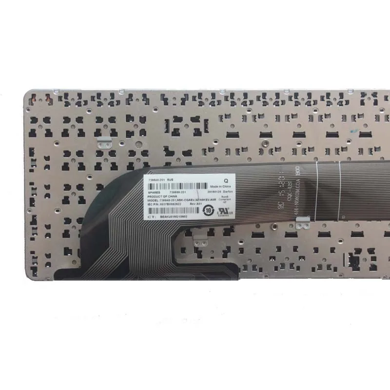 Русская клавиатура для HP PROBOOK 450 GO G1 470 455 450-G1 G2 G0 S15 / S17 без рамки | Компьютеры и офис