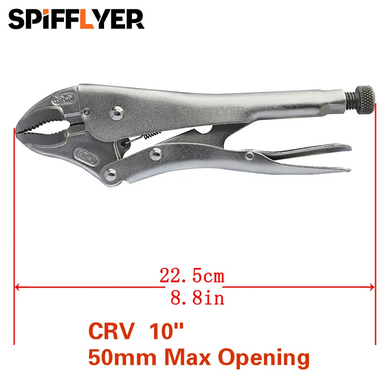 10 дюймов CRV фиксирующие плоскогубцы тиски зажим для сварки проволоки Инструмент