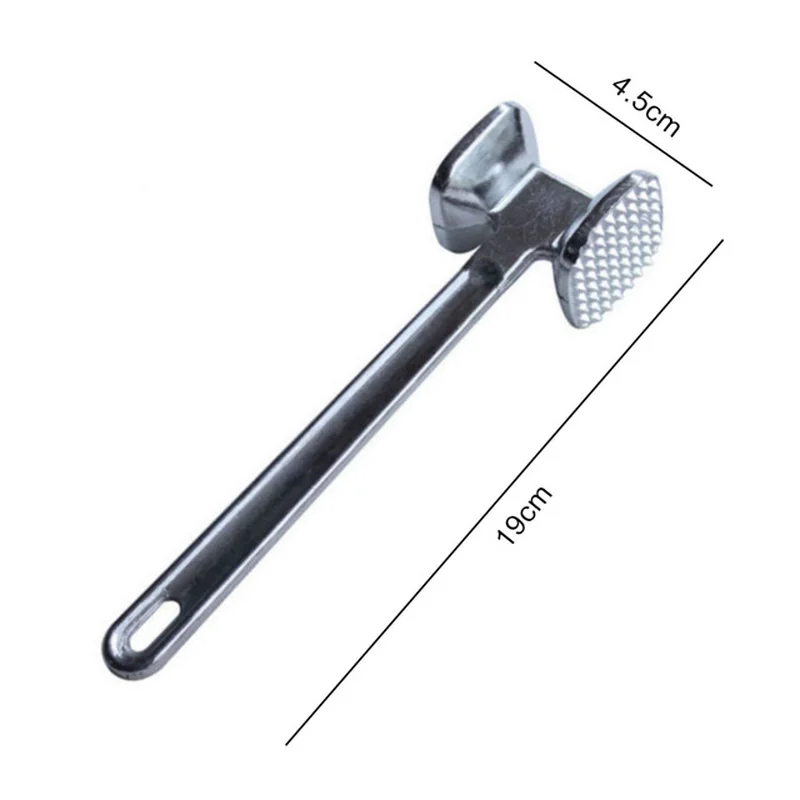 

VIP exclusive Stainless Steel Knock Loose Beef Mace Steak Tender Meat Beat Hammer Kitchen Meat Hammer Meat Tenderizer Gadgets