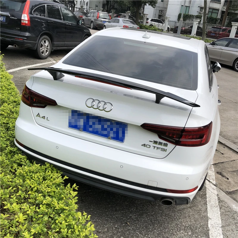 Спойлер заднего крыла для Audi A4 2018-2019 A6 TF высокое качество АБС-пластик | Автомобили