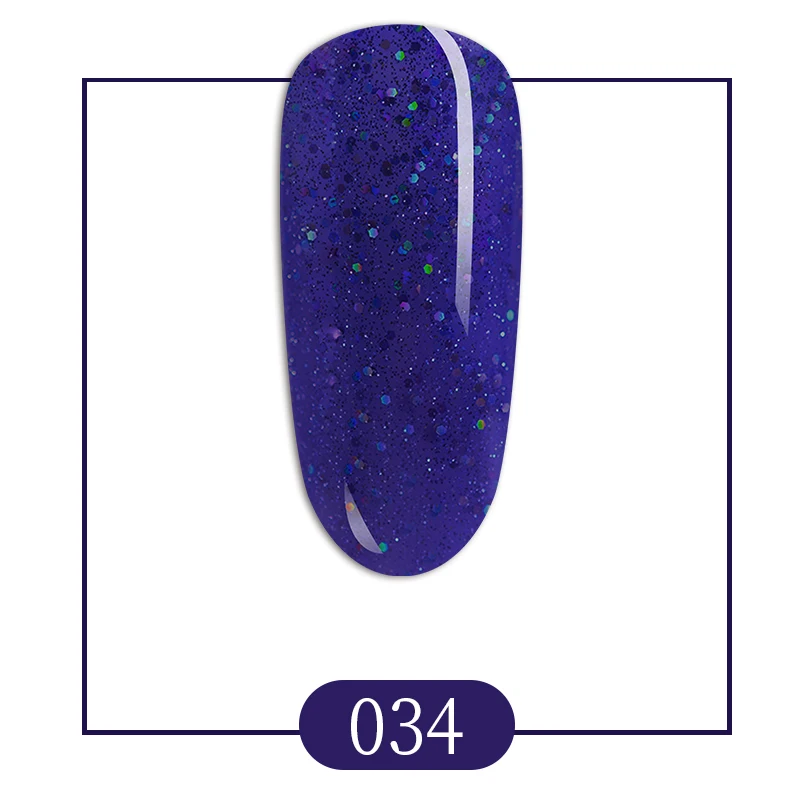 RS NAIL 40 цветов УФ-Гель-лак стойкий Гель-лак для нейл-арта Маникюр Esmalte Permanente замочить от 8 мл - Цвет: S-034