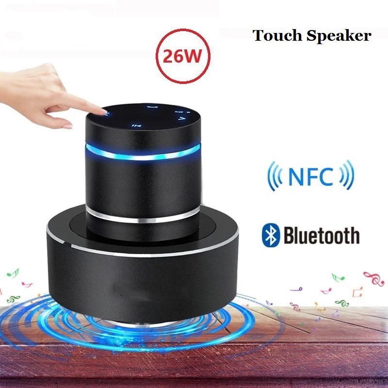26 Вт Вибрация NFC динамик Bluetooth бас портативный s беспроводной резонансный