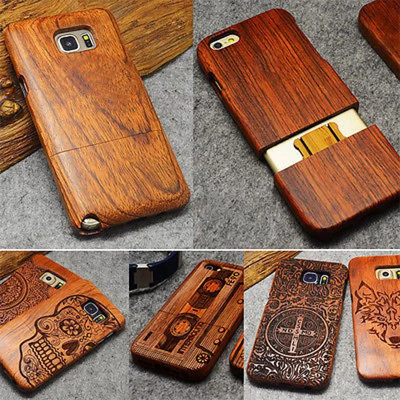 Wood Case For iPhone 11 Pro Max 7 6 6S 8 Plus X XR XS Phone Cover Samsung Galaxy S9 S10 Note 9 10 |
