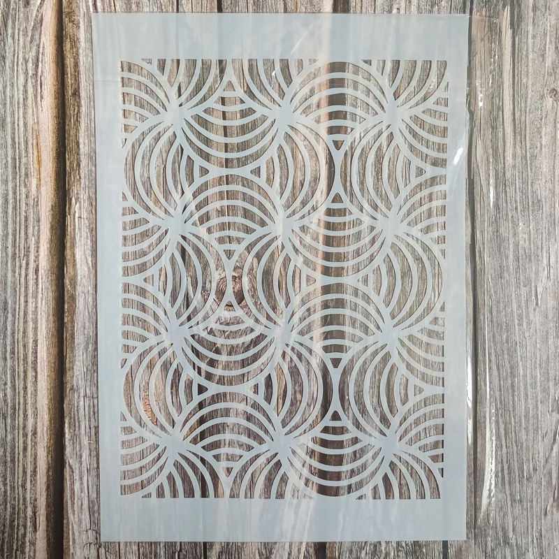 

A4 Size DIY Craft Wall Stencil for Painting on Wood,Fabric,Walls Art Scrapbooking Stamping Album Embossing Paper Cards