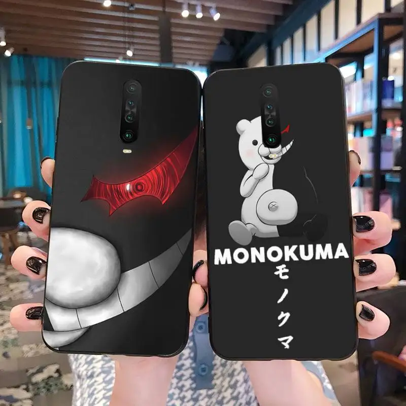 Чехол-накладка для Redmi Note 8 8A 8T 7 6 6A 5 5A 4 4X 4A Go Pro с изображением кумамона черный